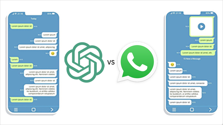 WhatsApp 온라인 채팅 봇과 ChatGPT 대화 봇에 대해 이야기해 보겠습니다.